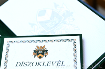 BTK jubileumi diploma