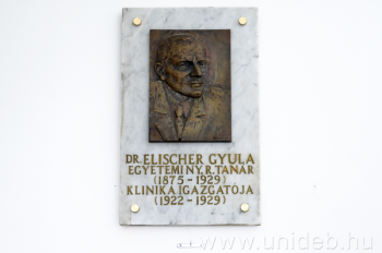 Ápolják Elischer Gyula hagyatékát az egyetemen