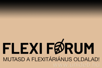 Első Flexi Fórum a DE GTK-n 20231017