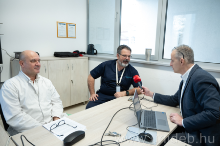 A Debreceni Egyetem onkológiai ellátása a közmédia fókuszában