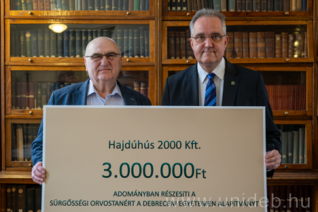 Vállalati összefogás a sürgősségi orvostan fejlesztéséért