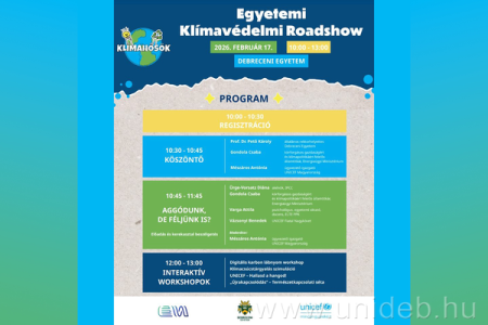 KlímaHősök: UNICEF Egyetemi Klímavédelmi Roadshow