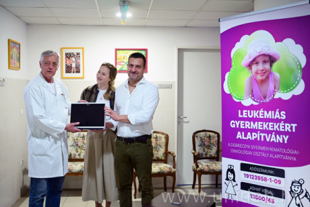 Színművészek adománya a gyermekek gyógyulásához 