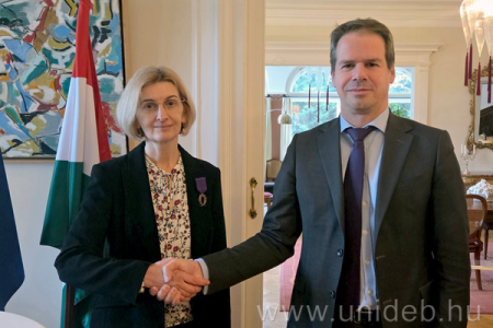 Nagy Andrea - BTK - francia kitüntetés