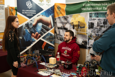 A kiállítás egyik standja