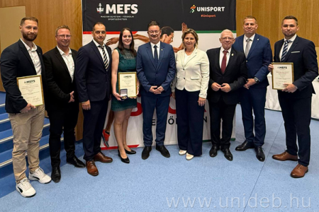 MEFS díjátadó