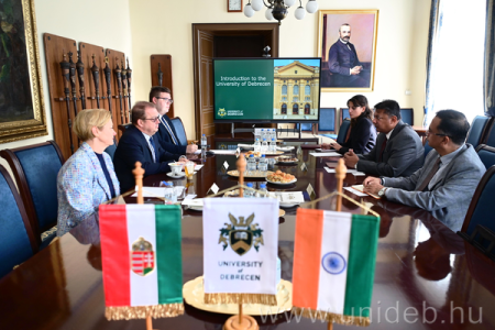 Indiai nagykövet a Debreceni Egyetemen 2026.