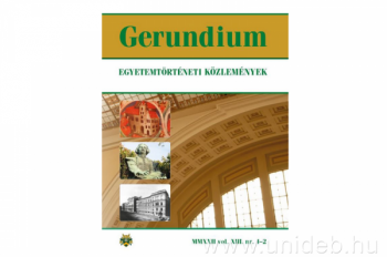 A Gerundium címlapja